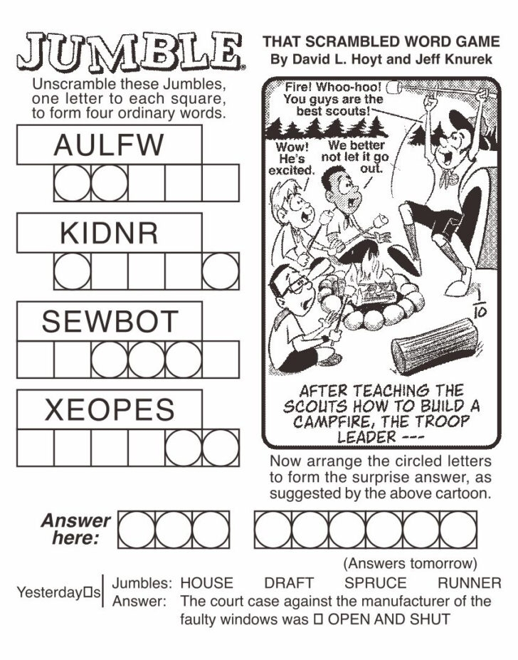 10 Best Printable Jumble Word Puzzles Coping Printablee Sally 