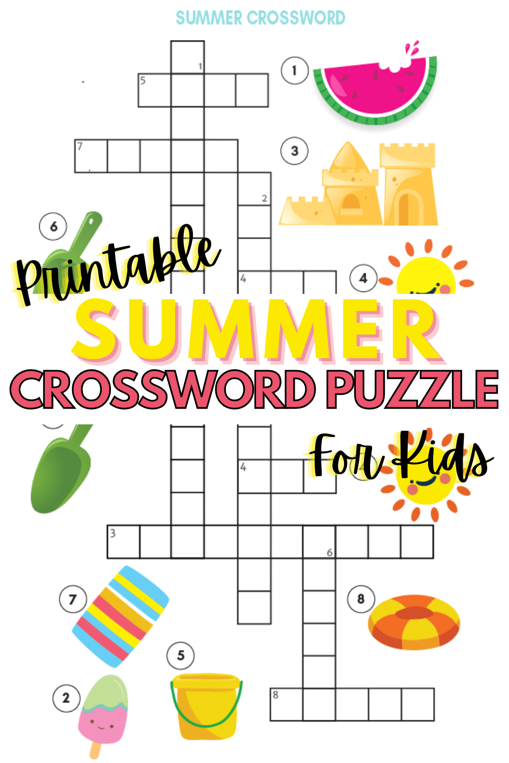 4 Free Printable Summer Crossword Puzzles Free Printa Vrogue co