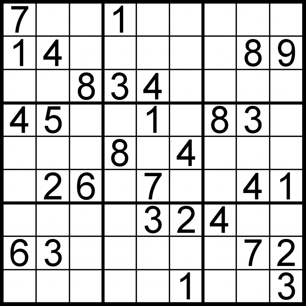 6 6 Printable Sudoku Sudoku Printables