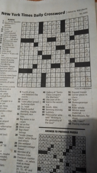 Achievement Unlocked Monday NYT Crossword Puzzle Completed Patjames