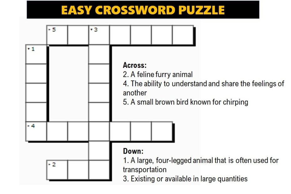 Best Printable Puzzles Crossword Puzzles Crossword Free 41 OFF