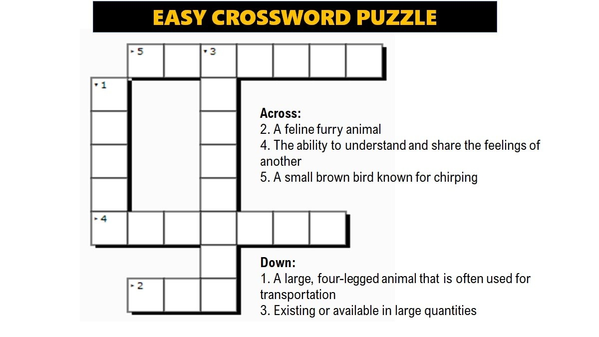 Best Printable Puzzles Crossword Puzzles Crossword Free 41 OFF