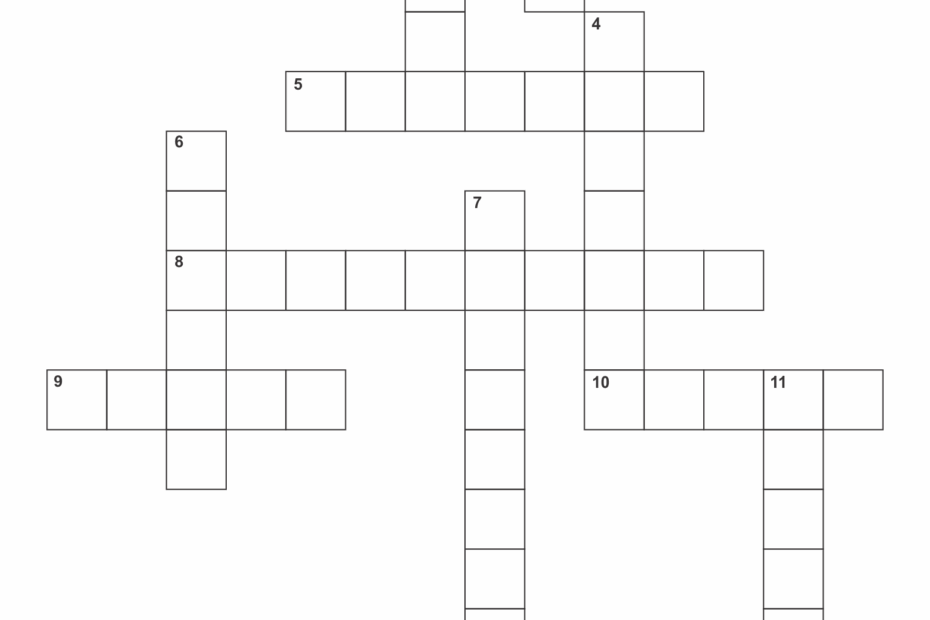 Blank Crossword Puzzle Template 10 Free PDF Printables Printablee