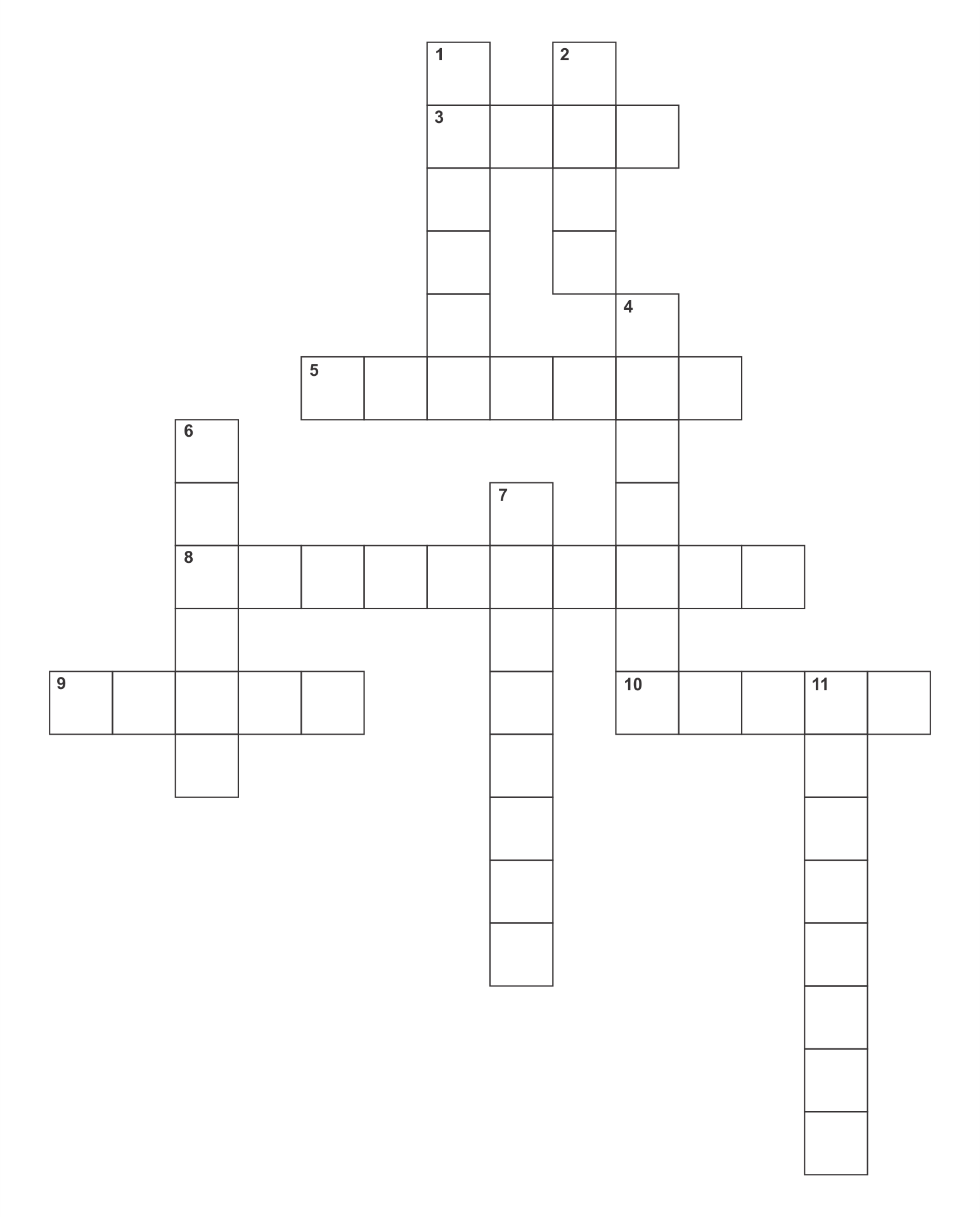 Blank Crossword Puzzle Template 10 Free PDF Printables Printablee