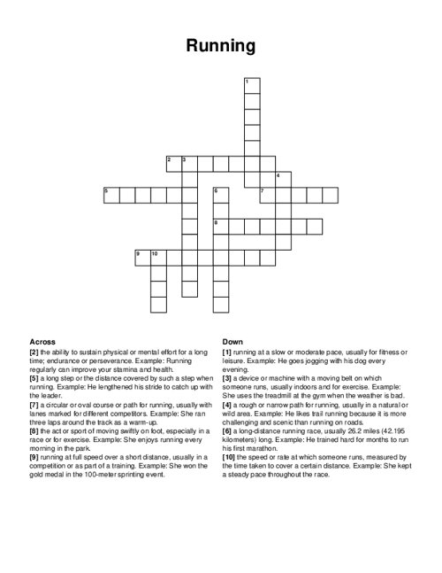 Challenging Printable Crossword Puzzles Embark On A Mental Marathon 