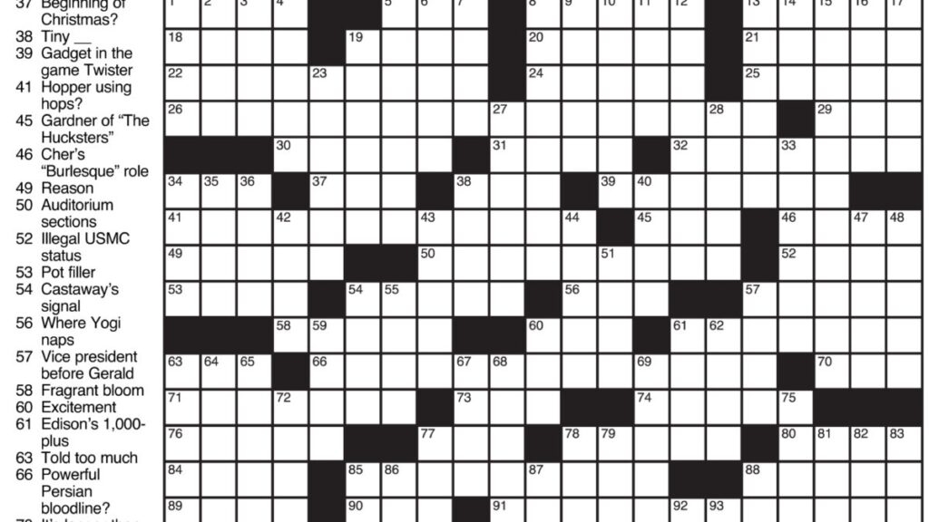 Chicago Sun Times Crossword Puzzle Printable Free Crossword Puzzles 