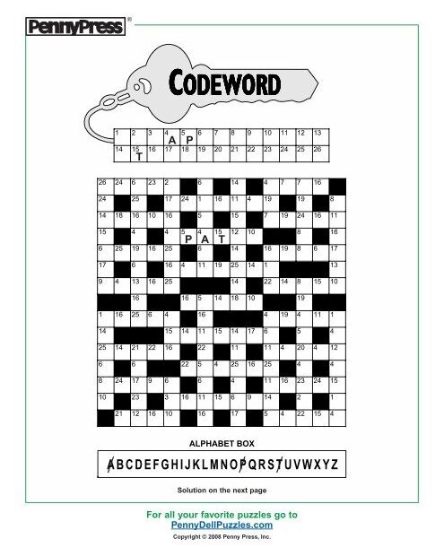 Codeword Puzzles To Print Offers Sale Web happystays