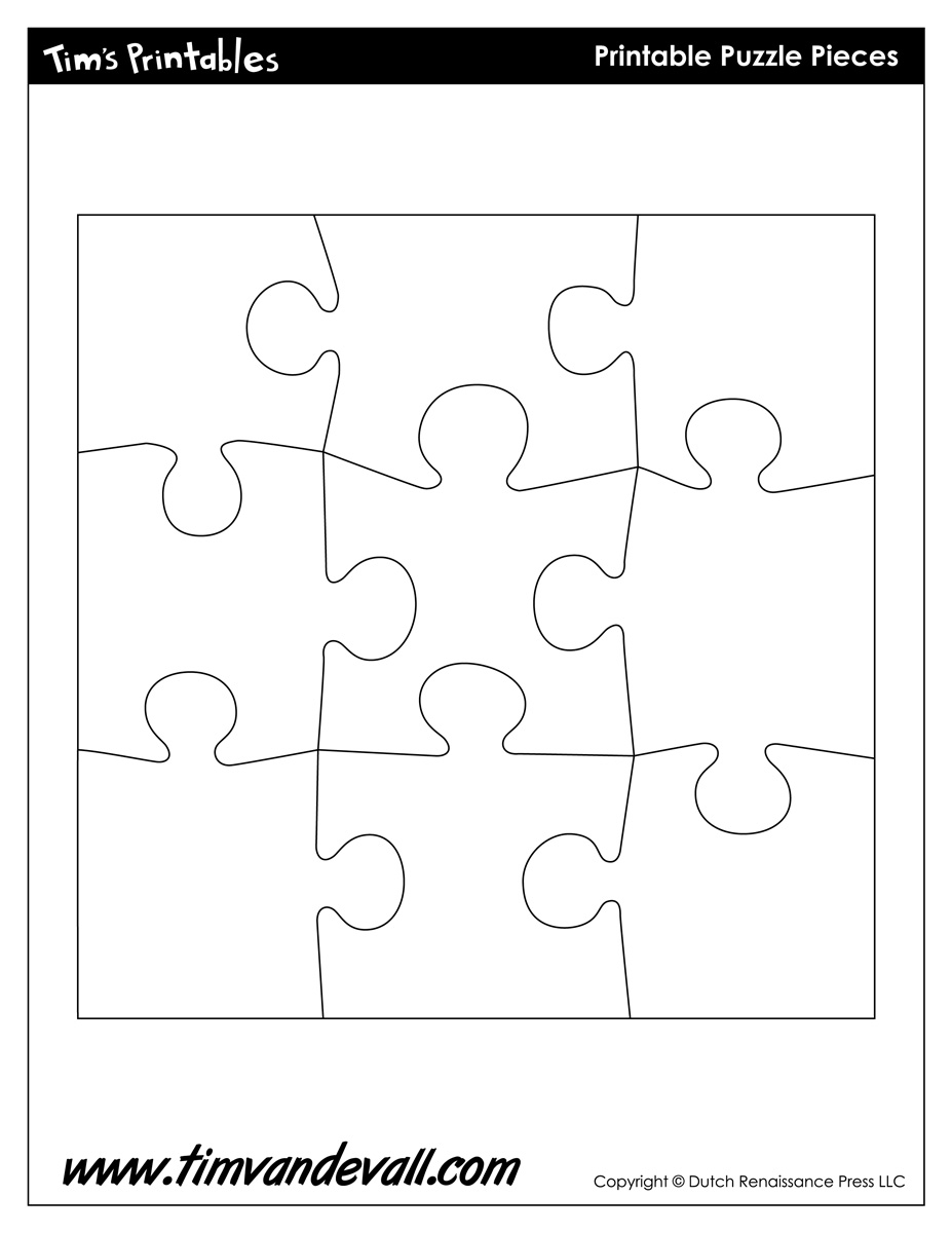 Create Your Own Puzzle Printable