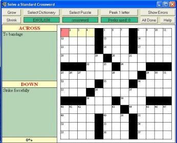 Crossword Express 8 0 Download Free CWE32 EXE