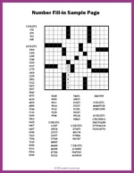 Crossword Fill In Puzzles