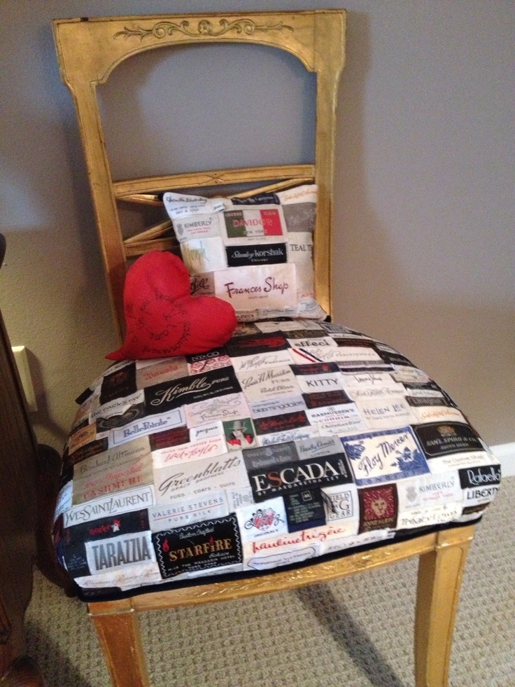 Crossword Of Labels For Upholstery Craft