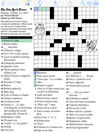 Crossword Puzzle App