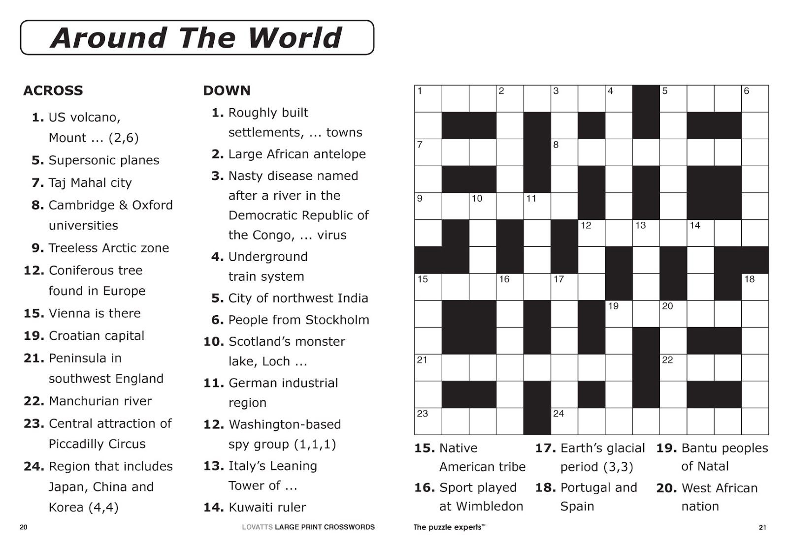 Crossword Puzzle Generator Create And Print Fully Customizable 