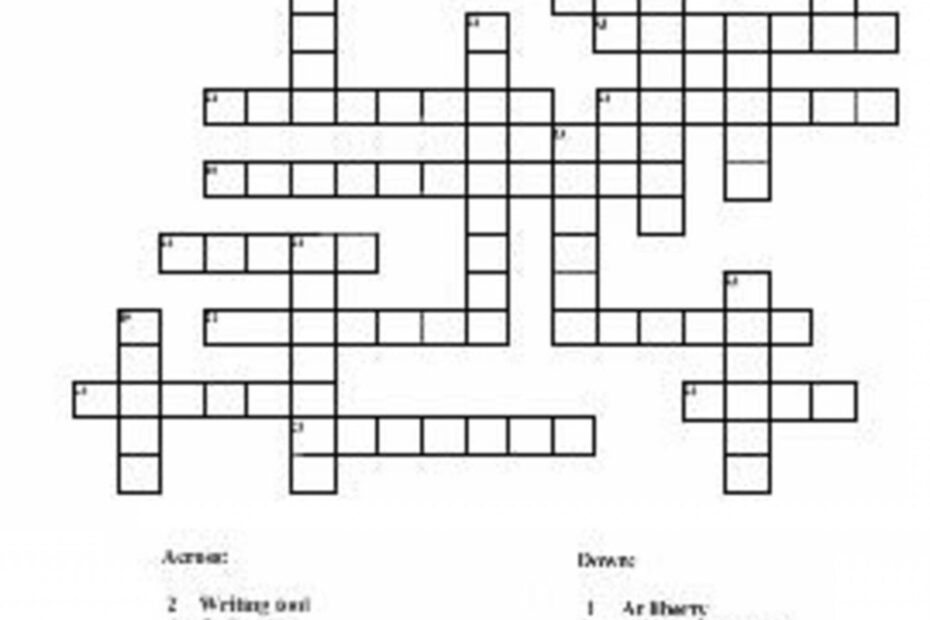 Crossword Puzzle Maker Free Printable Sudoku Puzzles Printable