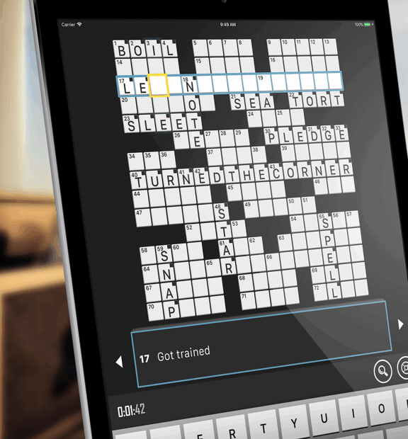Crossword Puzzle Redstone Screenshot