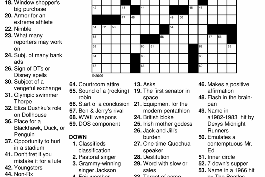 Crossword Puzzle Tagalog Printable Printable Crossword Puzzles