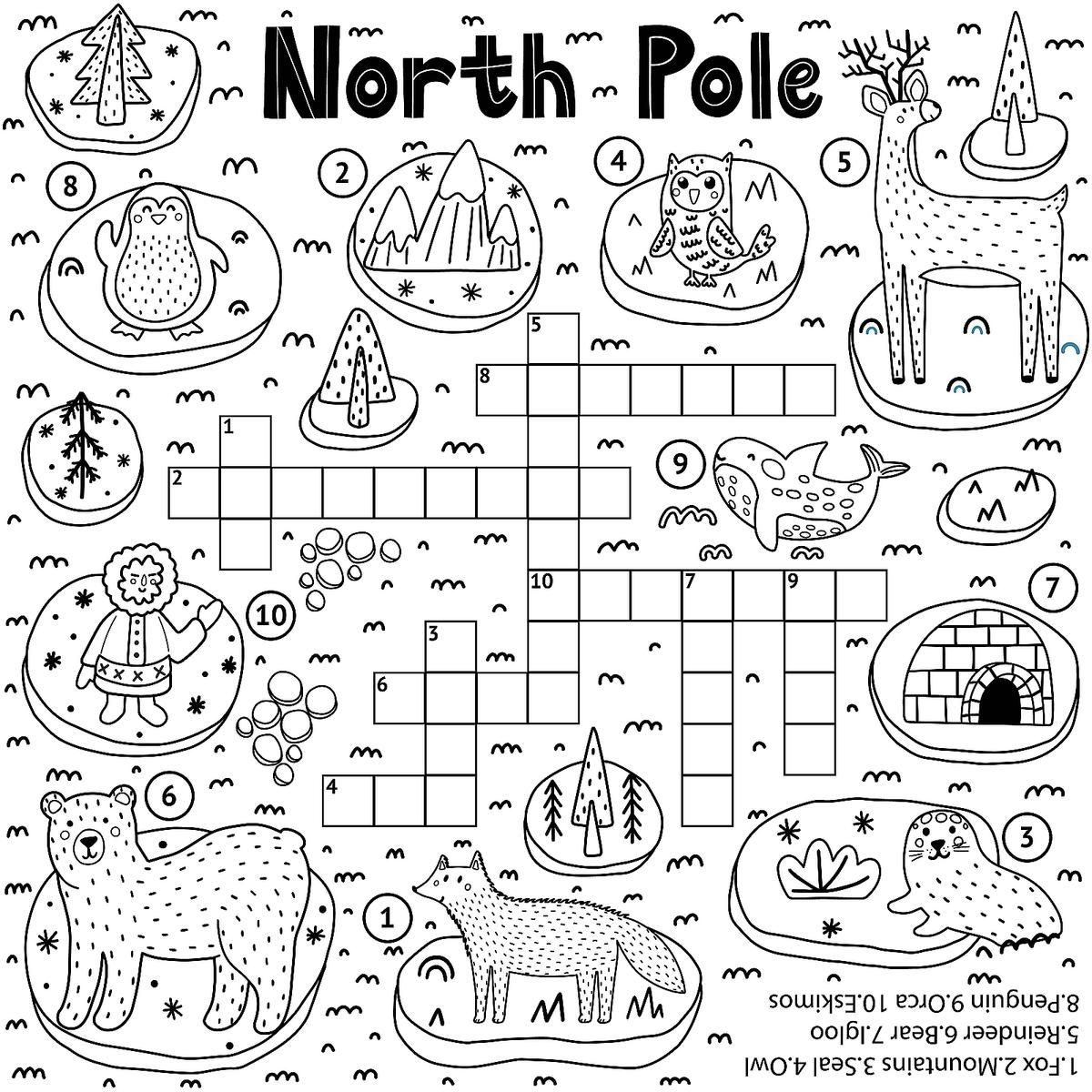 Crossword Puzzles For Kids Fun Free Printable Crossword Puzzle 