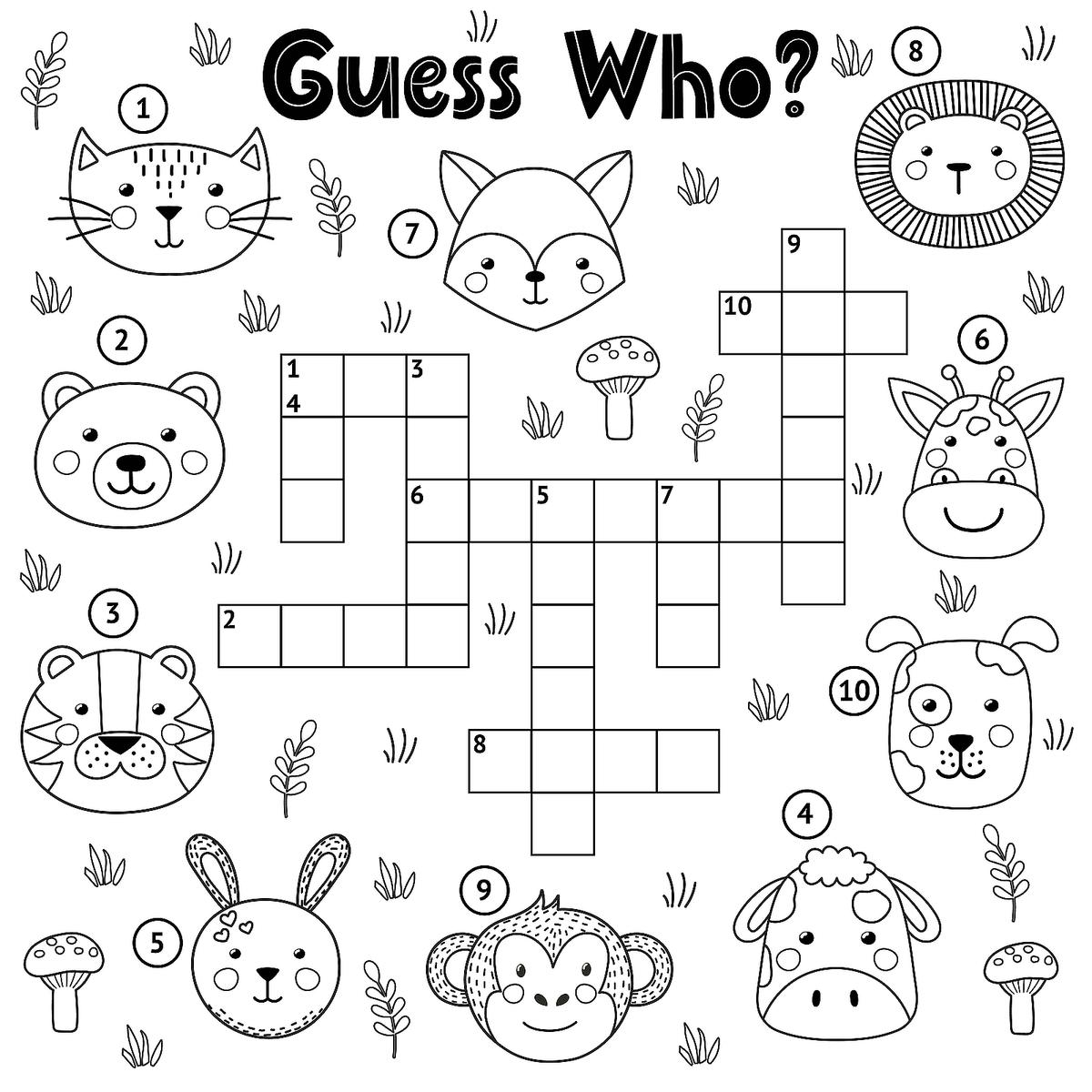 Crossword Puzzles Printables