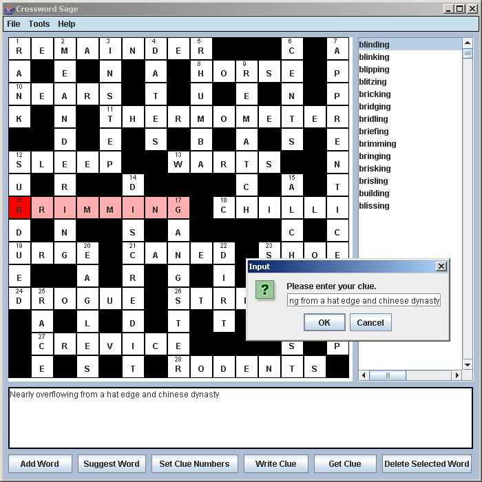 Crossword Sage About Crossword Sage