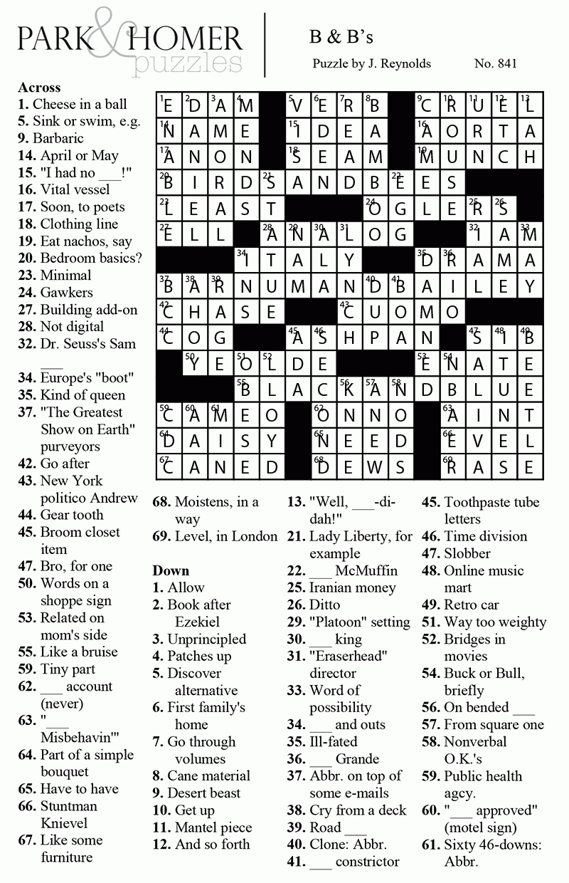 CROSSWORD The Austin Chronicle