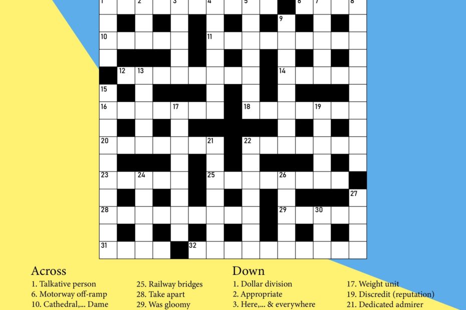 Crosswords For Adults 13 Free PDF Printables Printablee