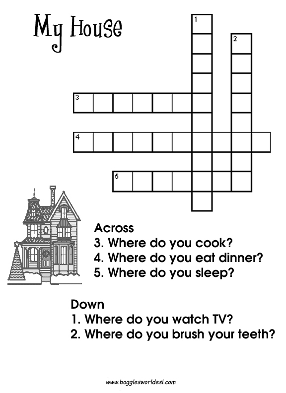 Crosswords For ESL
