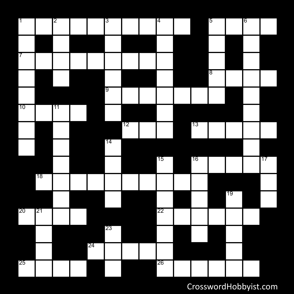 Cryptic Crossword 1 Crossword Puzzle