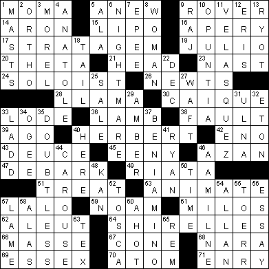 Daily American Crossword