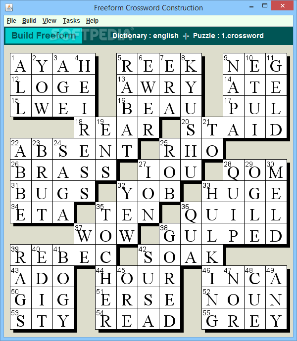 Daily Express Crusader Crossword Answers