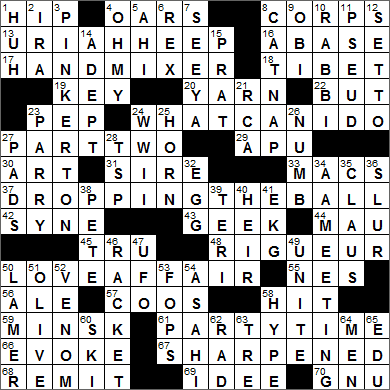 Daily Express Crusader Crossword Answers