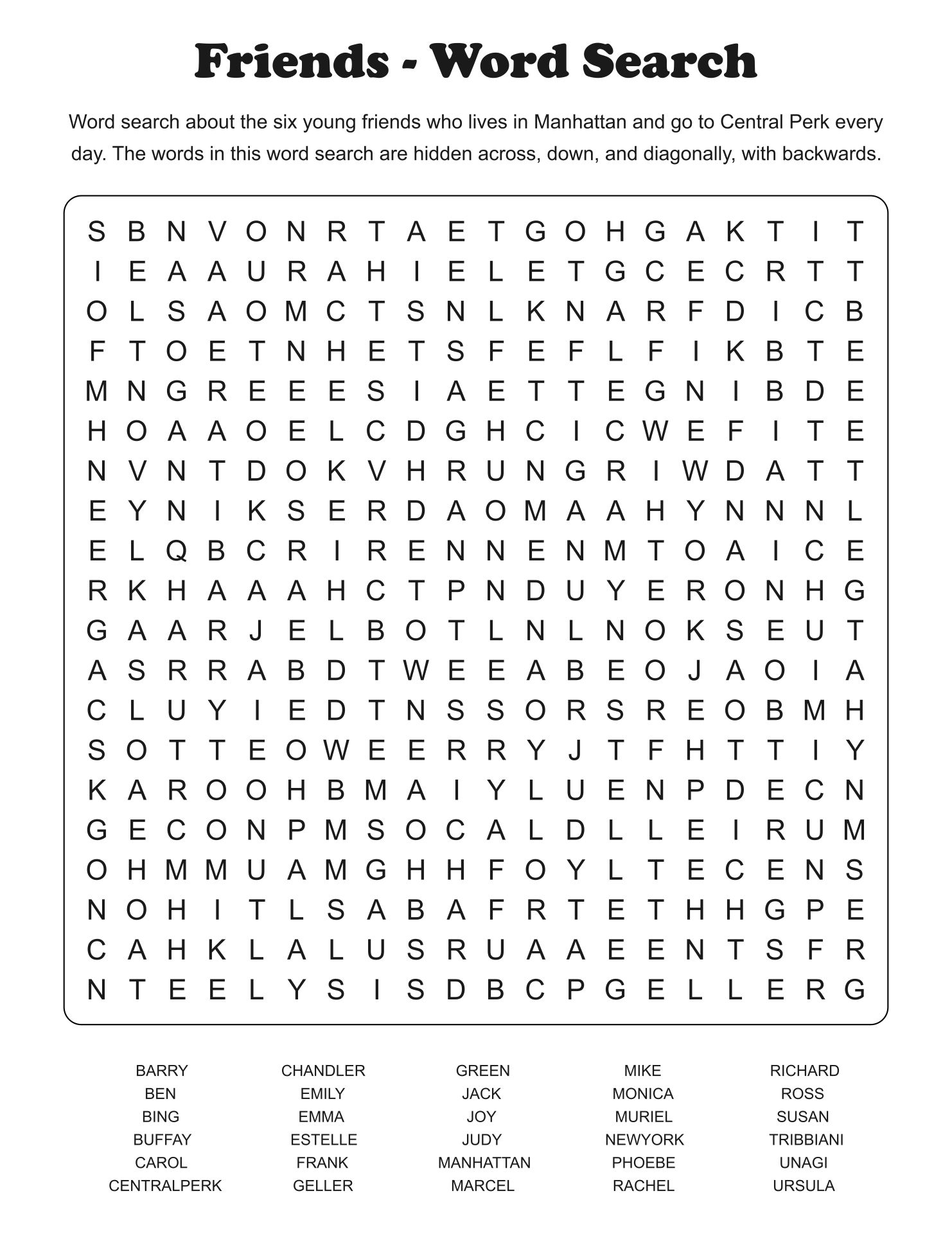 Difficult Word Search Printable Free Printable Word Searches