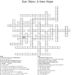Diversions Crossword Star Printable James Crossword Puzzles