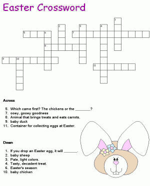 Easter Crossword Puzzles