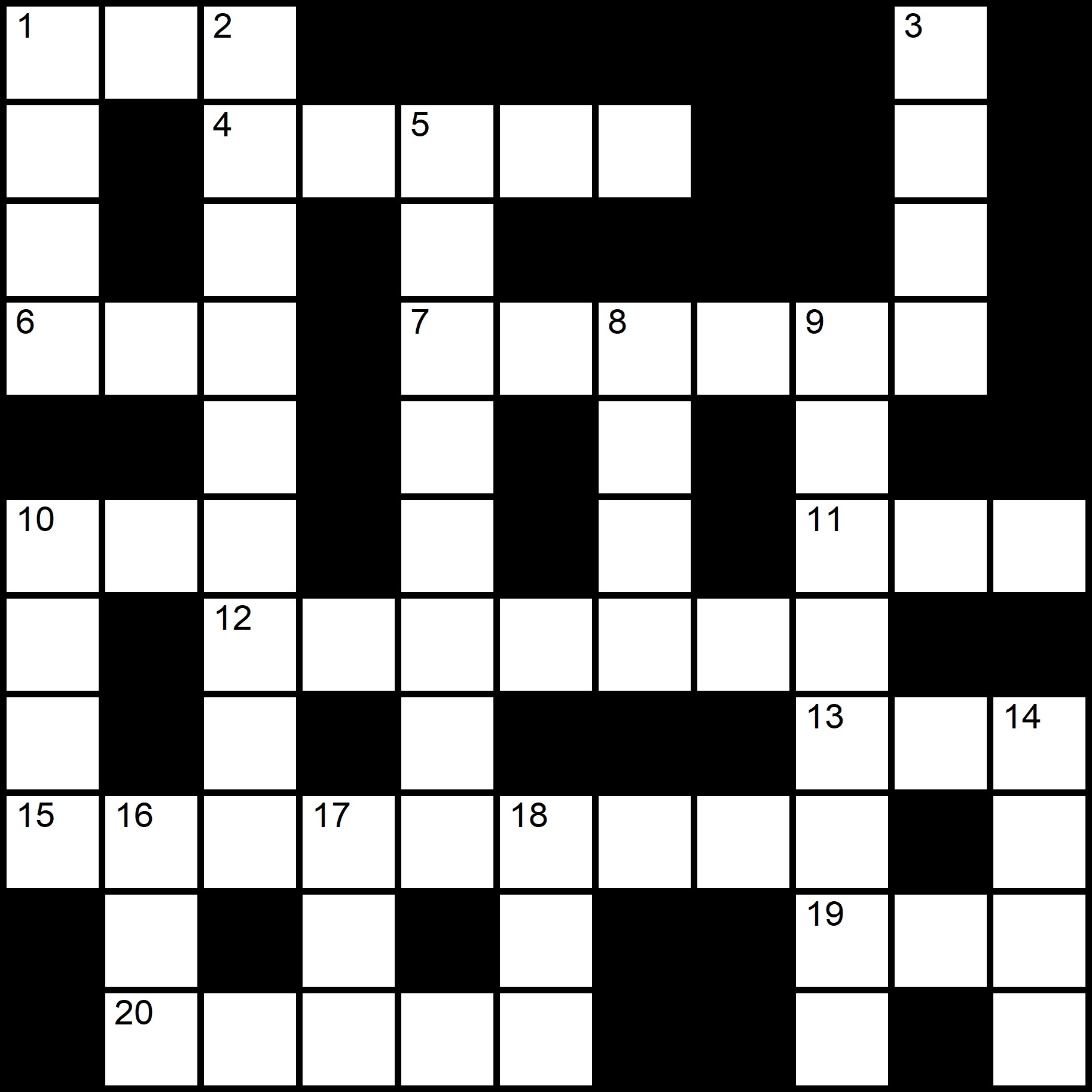 Easy Crossword Puzzles