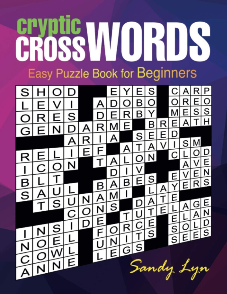 Easy Daily Cryptic Crossword Easycrosswordpuzzlesprintable