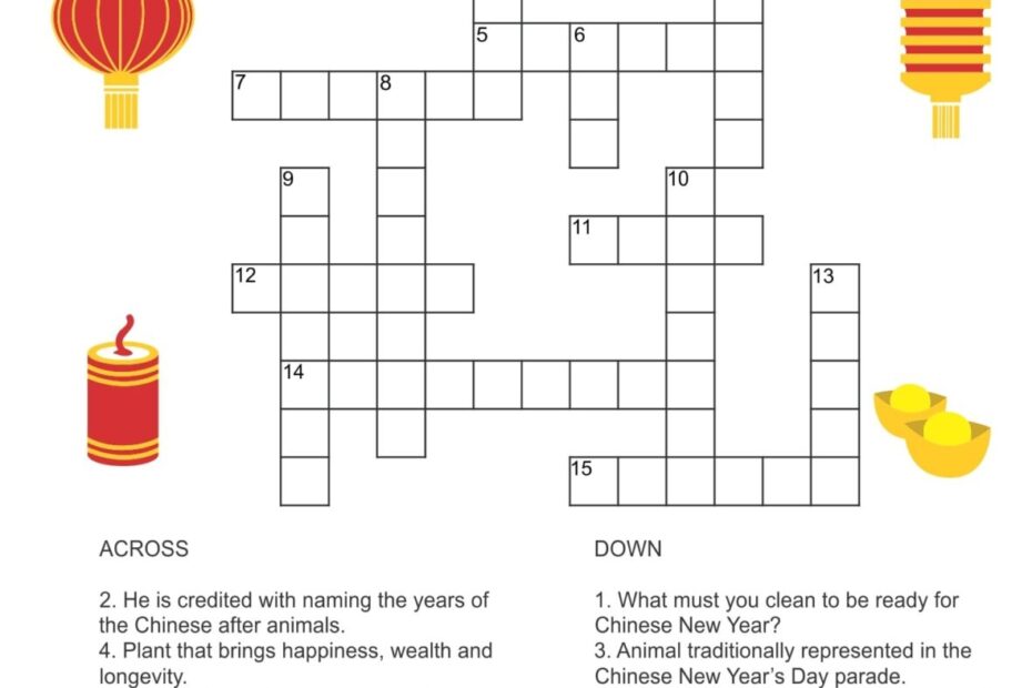 Easy Printable Crosswords With Answers Printable JD