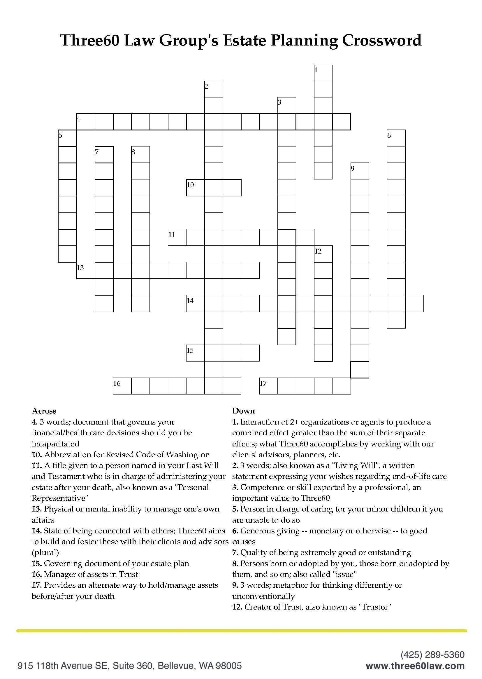 Estate Home Crossword Clue