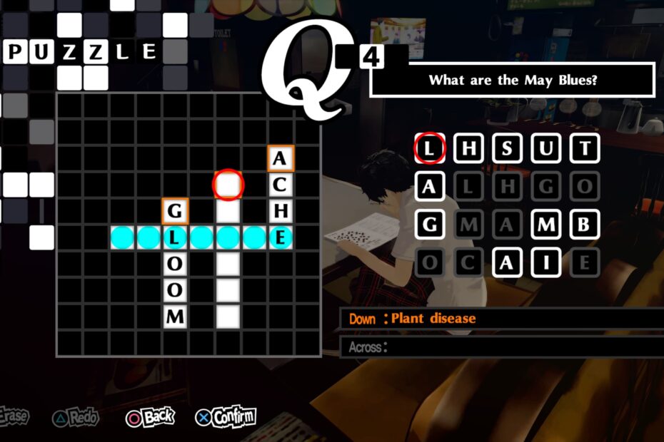 Every Persona 5 Royal Crossword Puzzle Answer Earn Free Knowledge