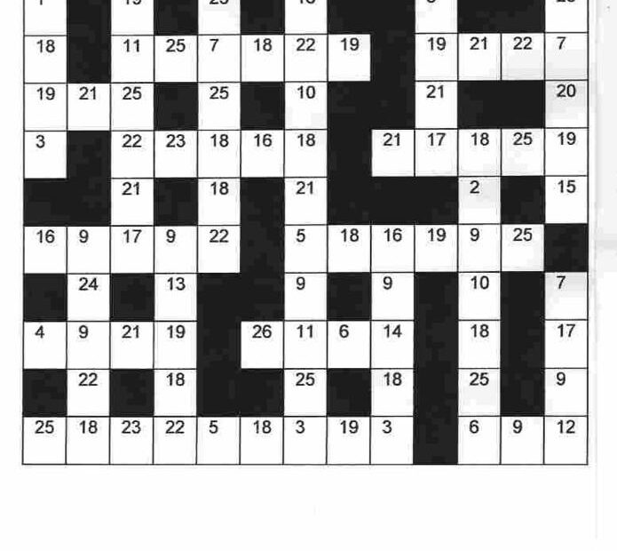 Free Printable Clueless Crossword Puzzles James Crossword Puzzles