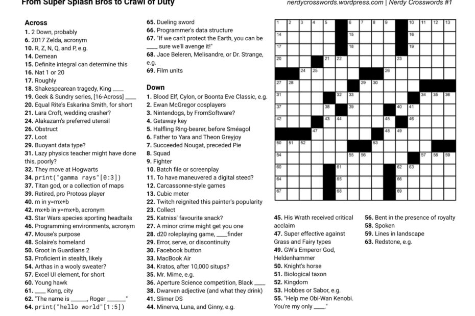 Free Printable Crosswords Usa Today Emma Crossword Puzzles