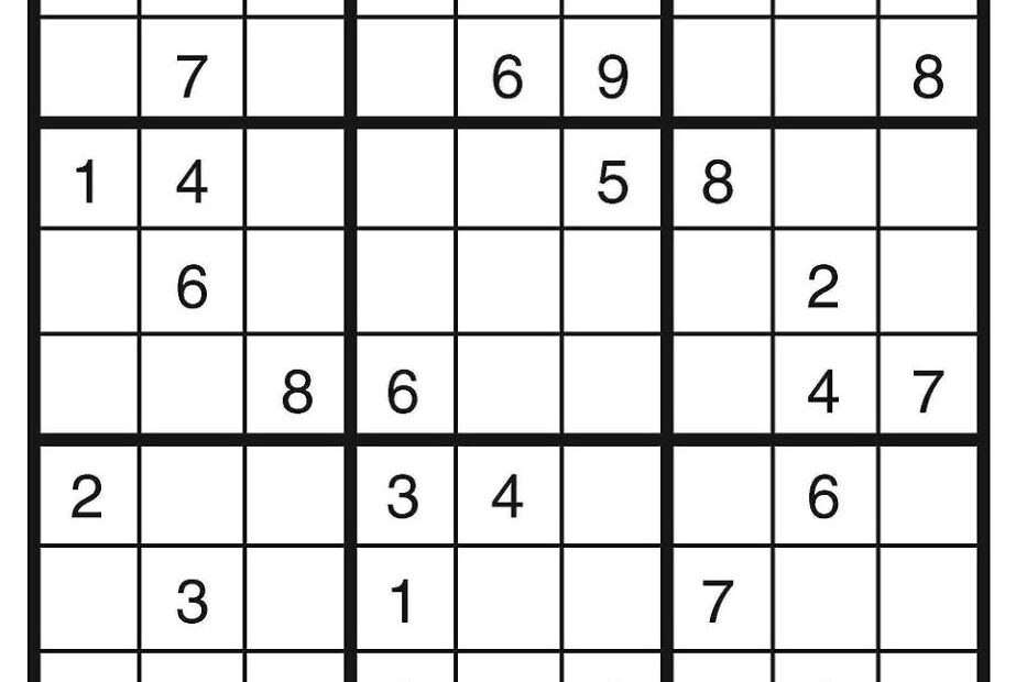 Free Printable Easy Sudoku 6 Grid Sudoku Printable Sudoku Puzzles
