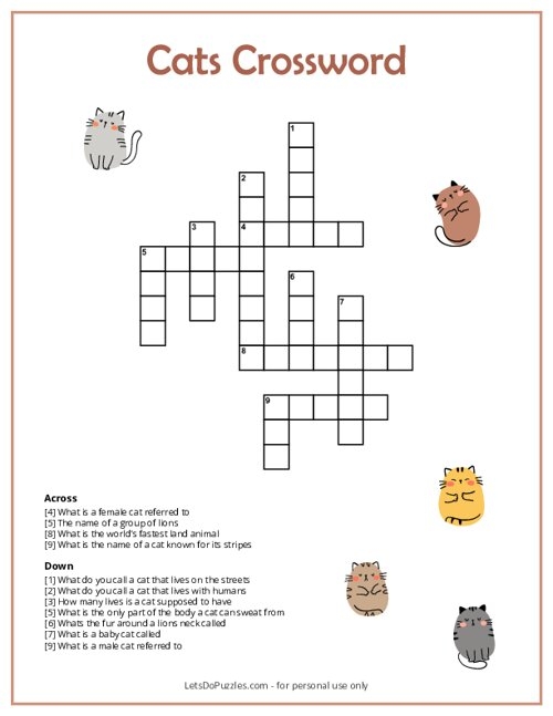 Free Printable Fall Crossword Puzzles 40 OFF Rbk bm