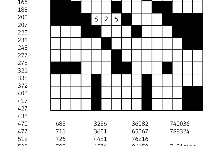 Free Printable Fill In Crossword Puzzles Printable Crossword Puzzles