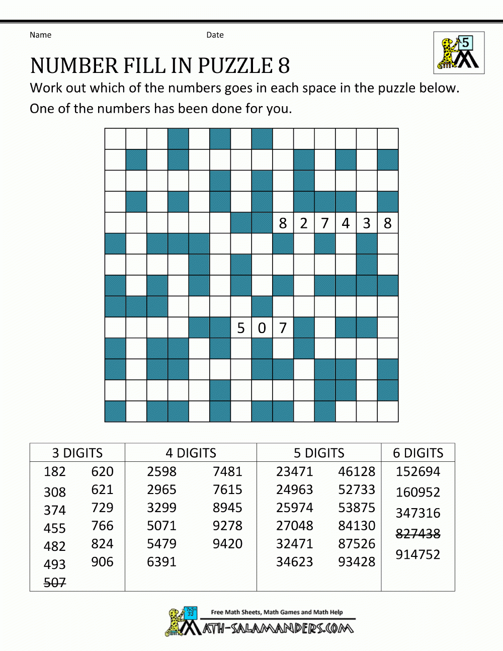 Free Printable Fill In Puzzles Rossy Printable