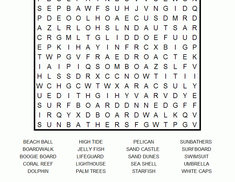Free Printable Hard Word Search Puzzles Richard S Acevedo