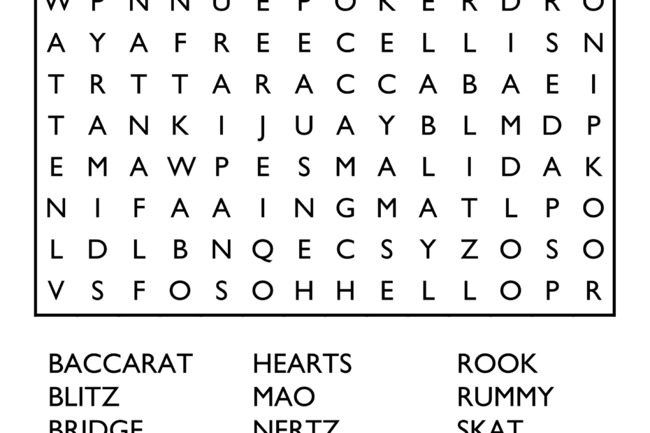 Free Printable Jumbo Word Search Puzzles For Adults Word Search Maker