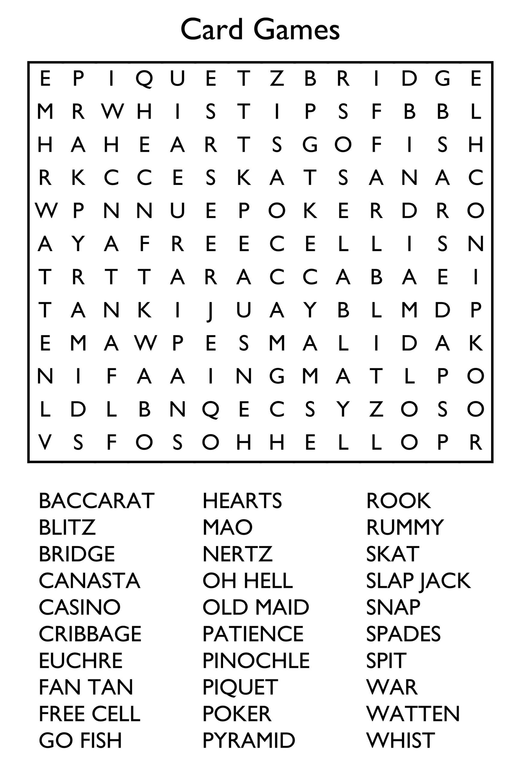 Free Printable Jumbo Word Search Puzzles For Adults Word Search Maker