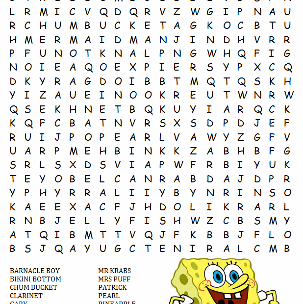 Free Printable Word Find Puzzles