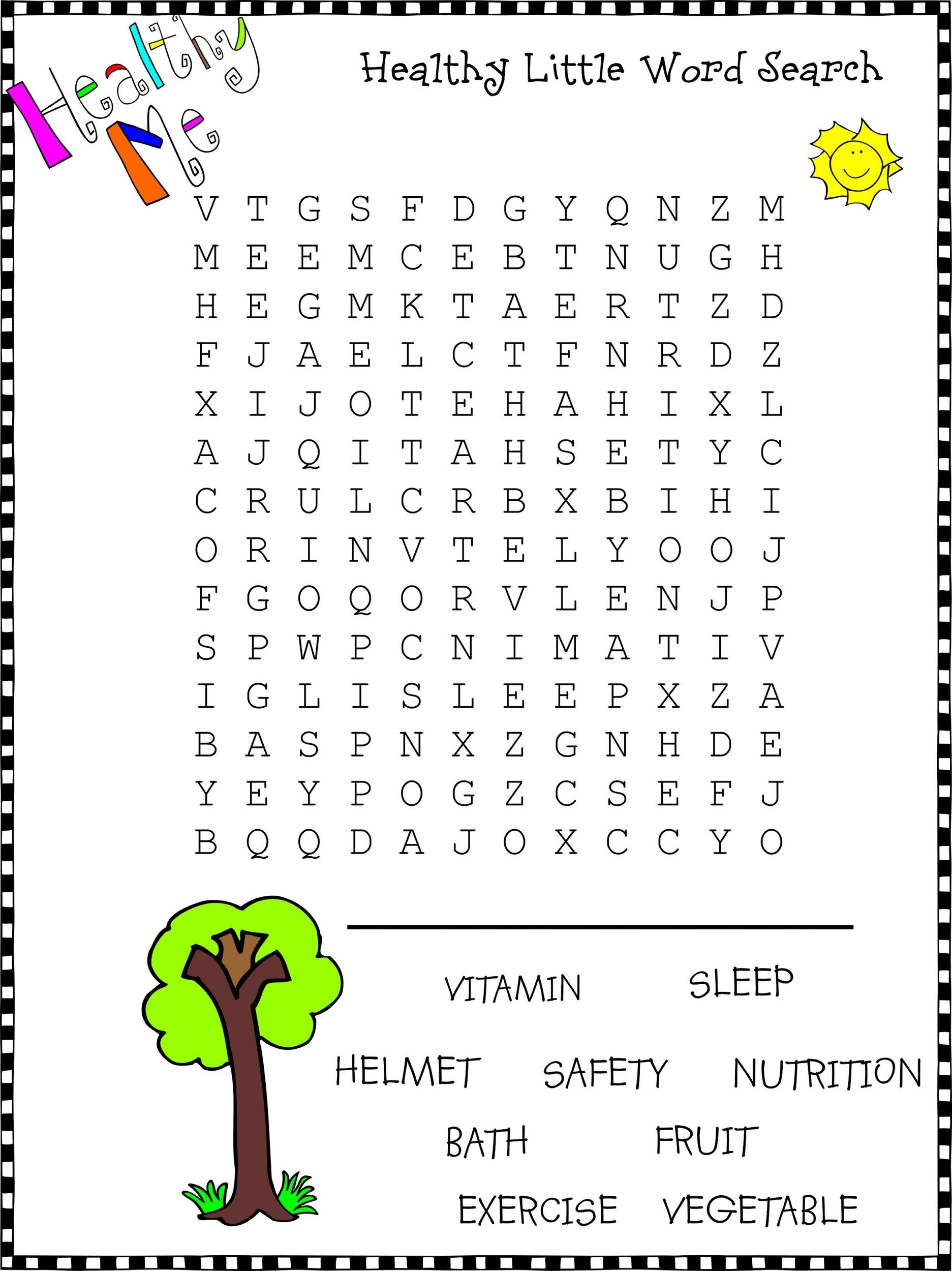 Free Printable Word Search Puzzles With Answers Word Search Maker