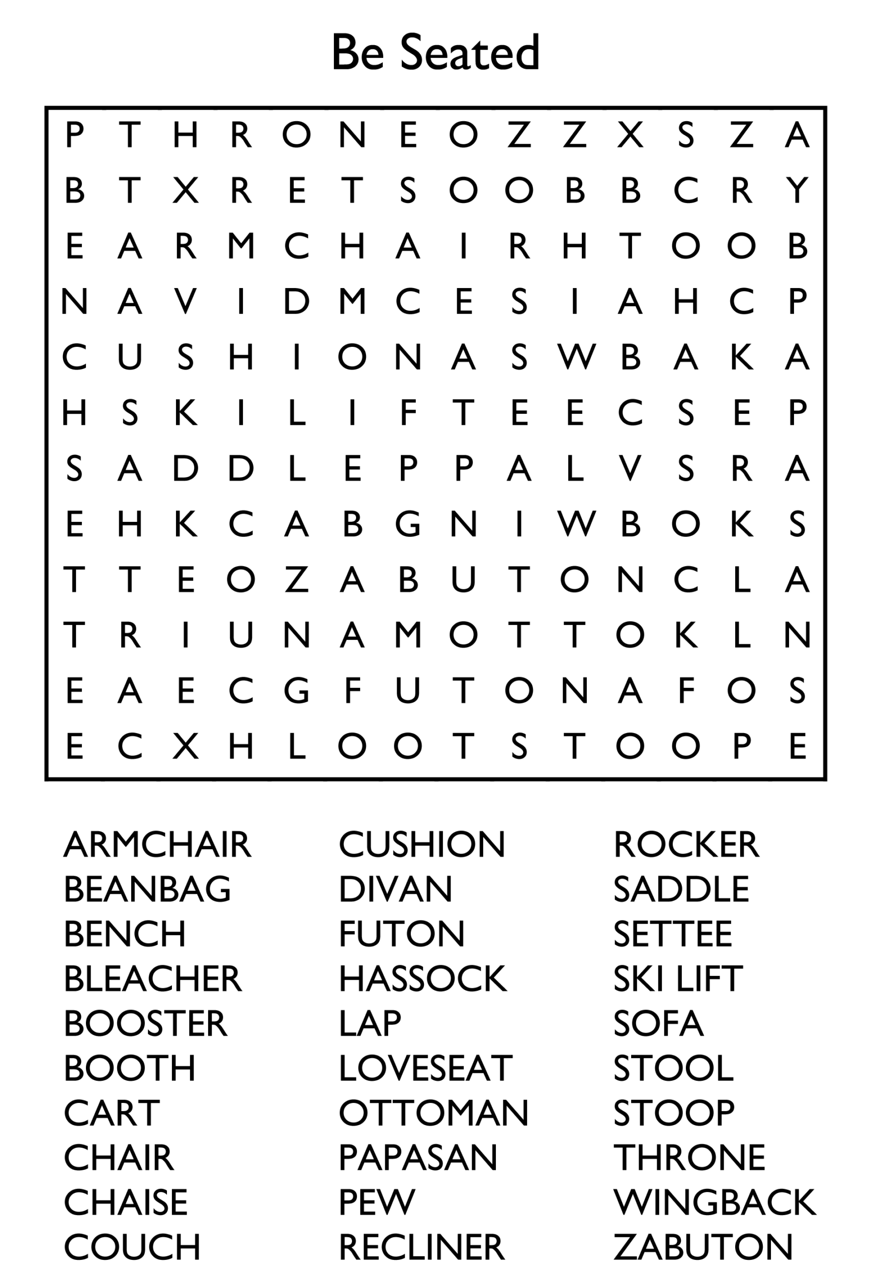 Free Word Search Puzzles Printable Pdf Printable Form Templates And 